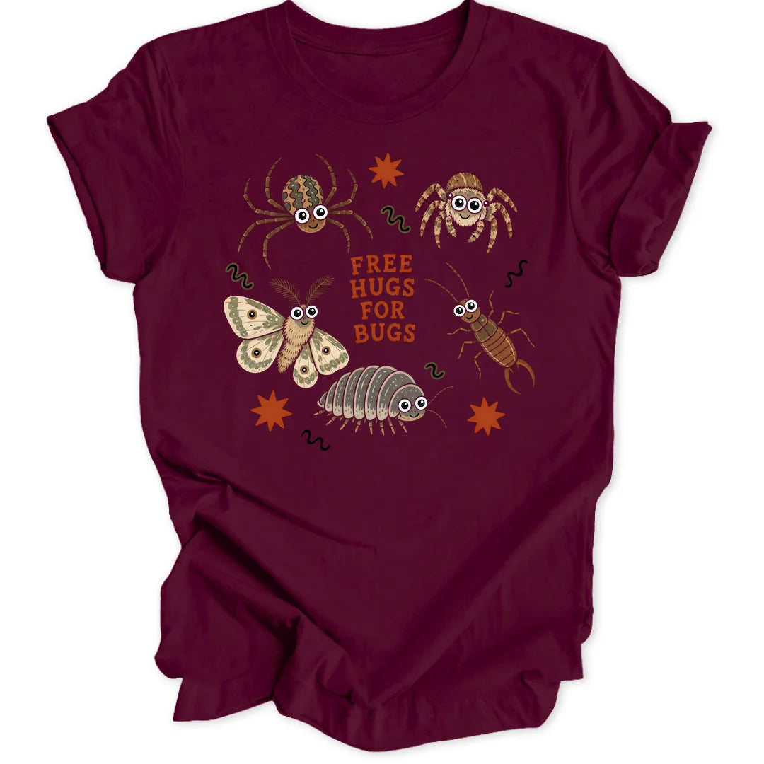 Bug Hugs - Maroon