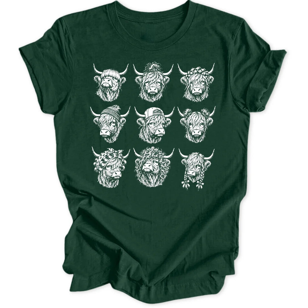 Highland Hairdos - Forest Green