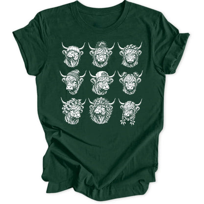 Highland Hairdos - Forest Green
