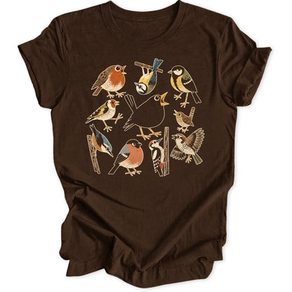 Retro Birds - Dark Chocolate