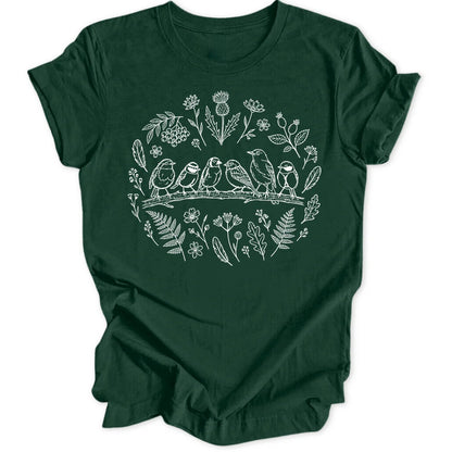 Songbird Wreath - Forest Green