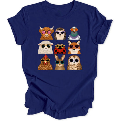 Cool Animals - Navy