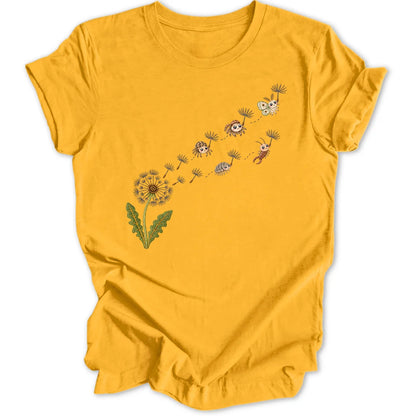 Dandelion Bugs - Gold