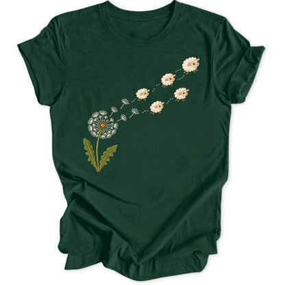 Dandelion Sheep - Forest Green