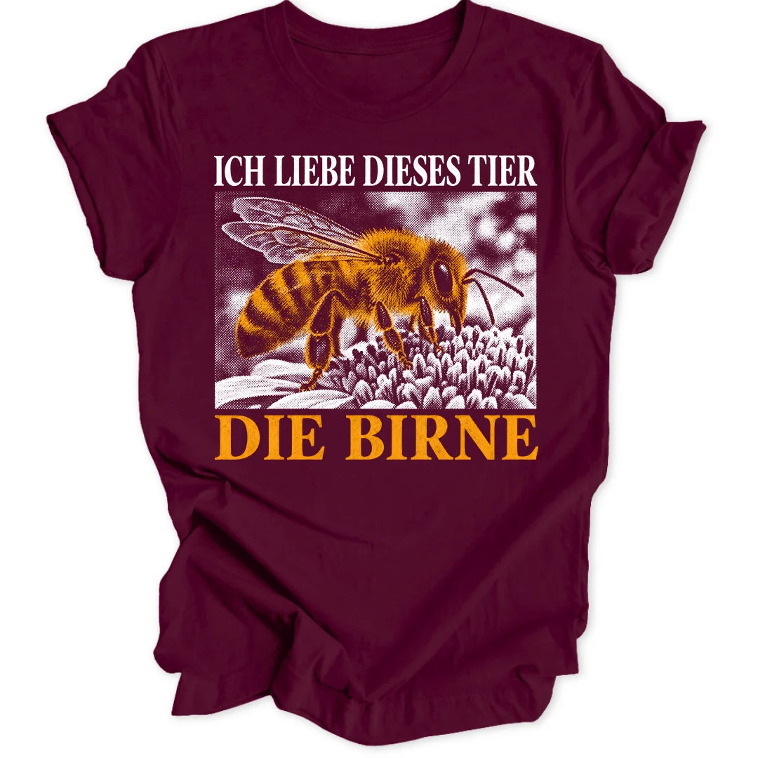 Die Birne - Maroon