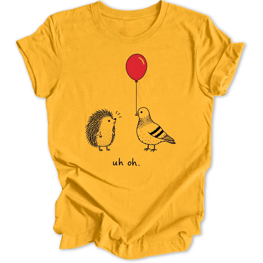 Uh Oh Balloon - Gold