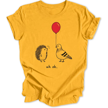 Uh Oh Balloon - Gold