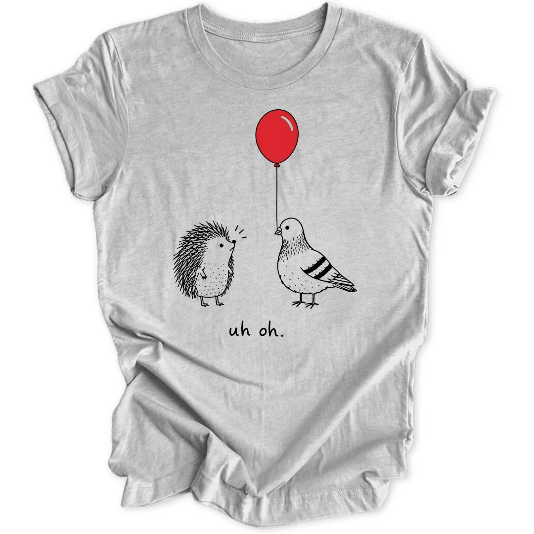Uh Oh Balloon - Sport Grey