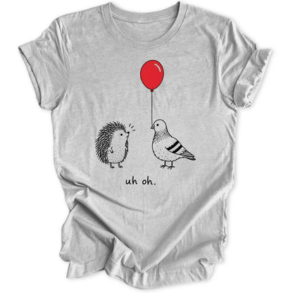 Uh Oh Balloon - Sport Grey