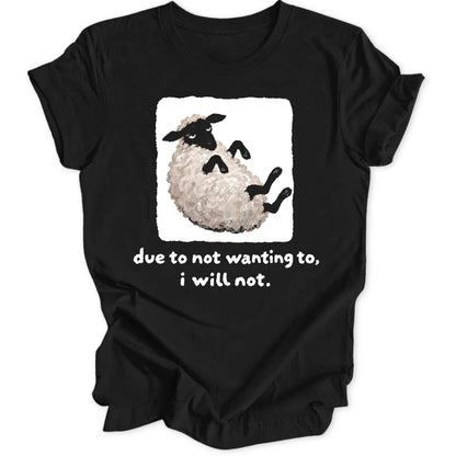 Unwilling Sheep - Black