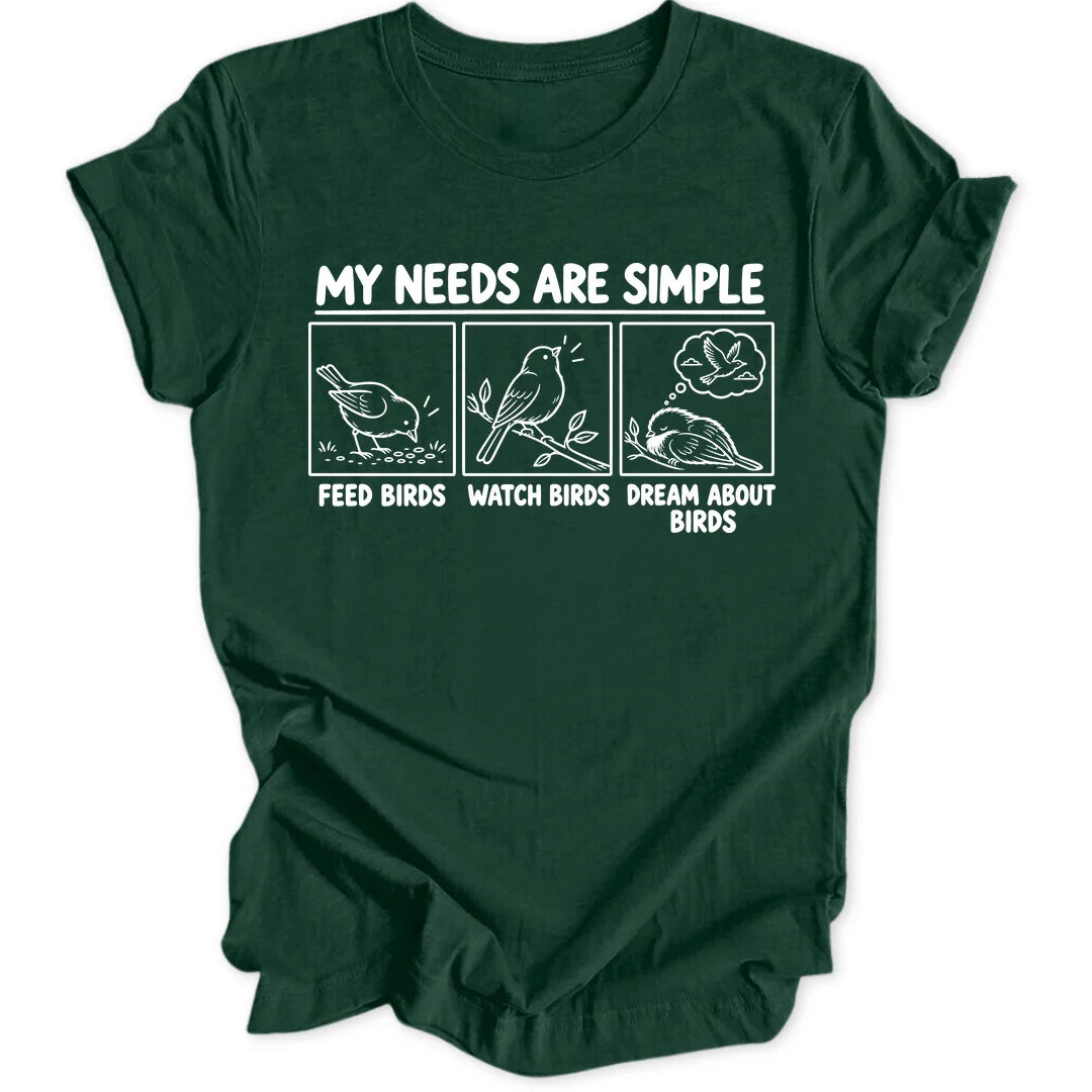 Bird Needs - Forest Green