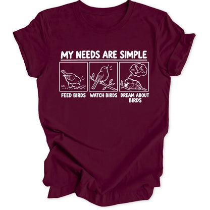 Bird Needs - Maroon