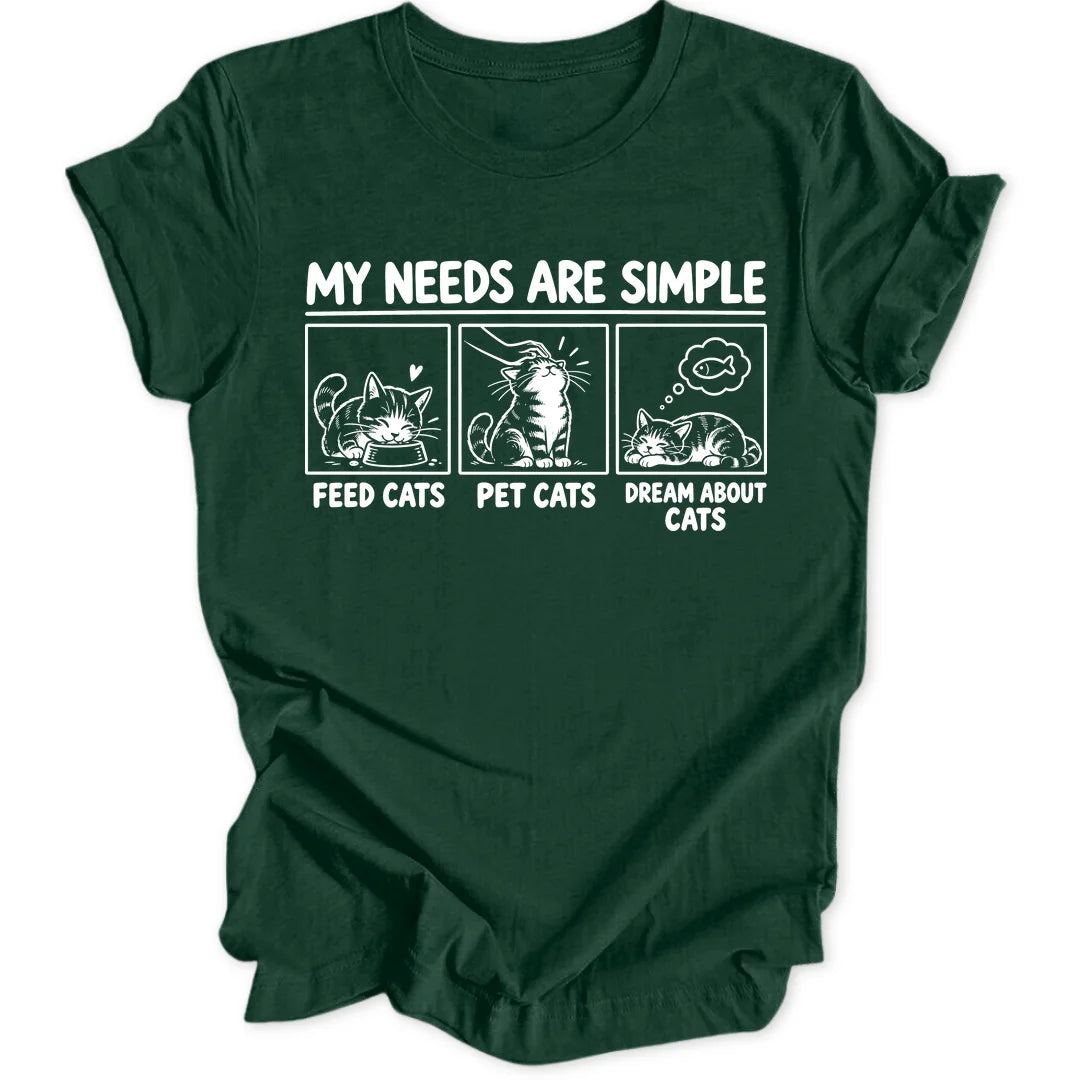 Cat Needs - Forest Green