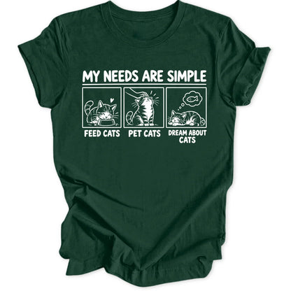 Cat Needs - Forest Green