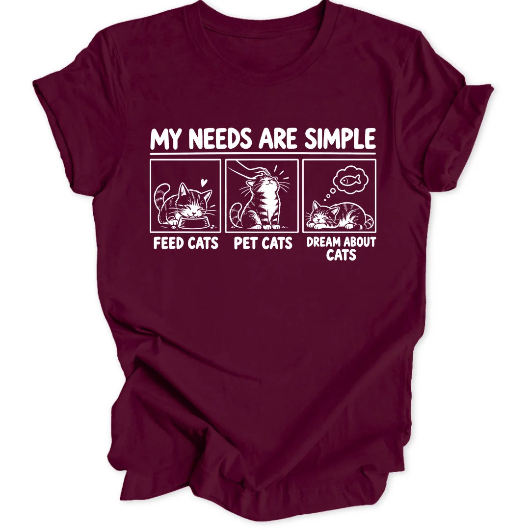 Cat Needs - Maroon