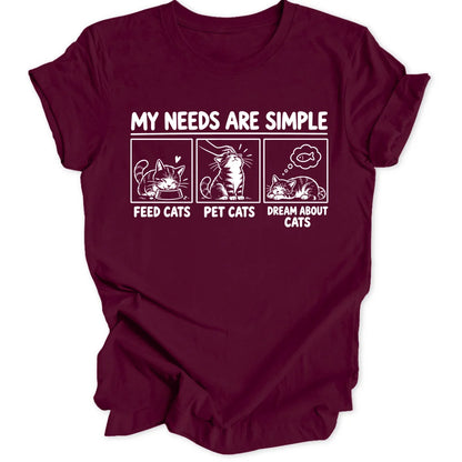 Cat Needs - Maroon