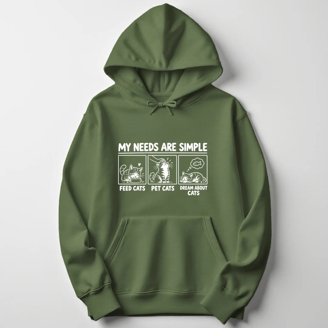 Cat Needs - Military Green