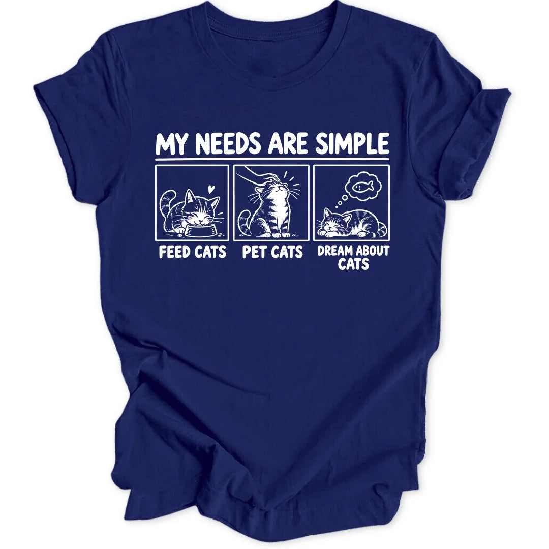 Cat Needs - Navy