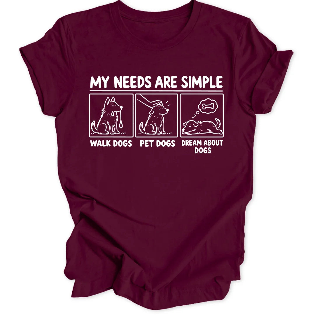 Dog Needs - Maroon
