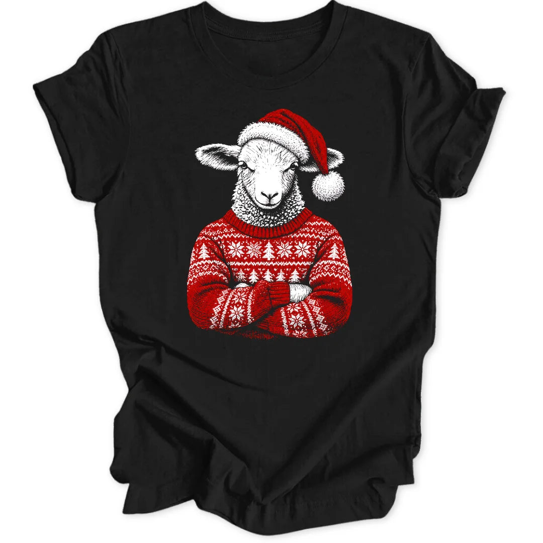 Christmas Sheep - Black