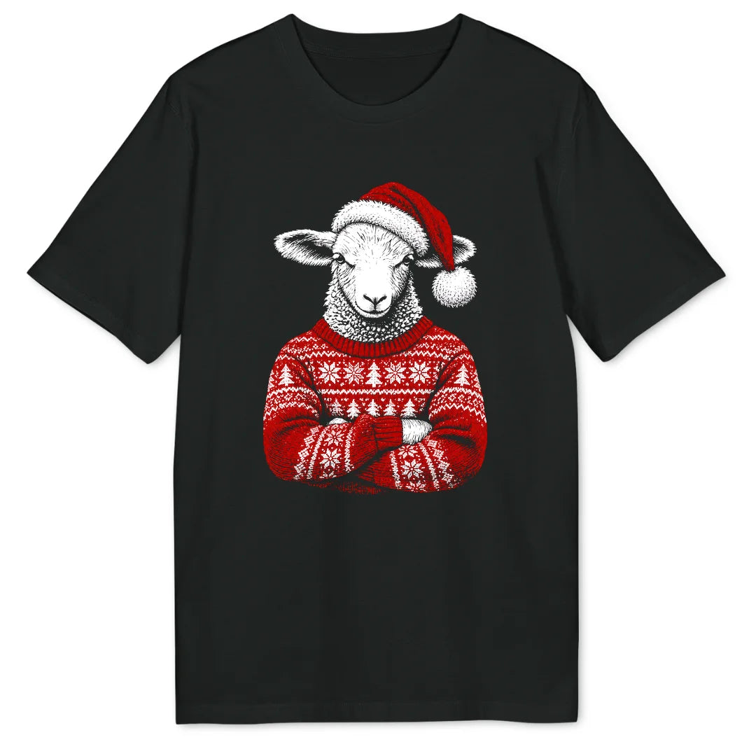 Christmas Sheep - Black