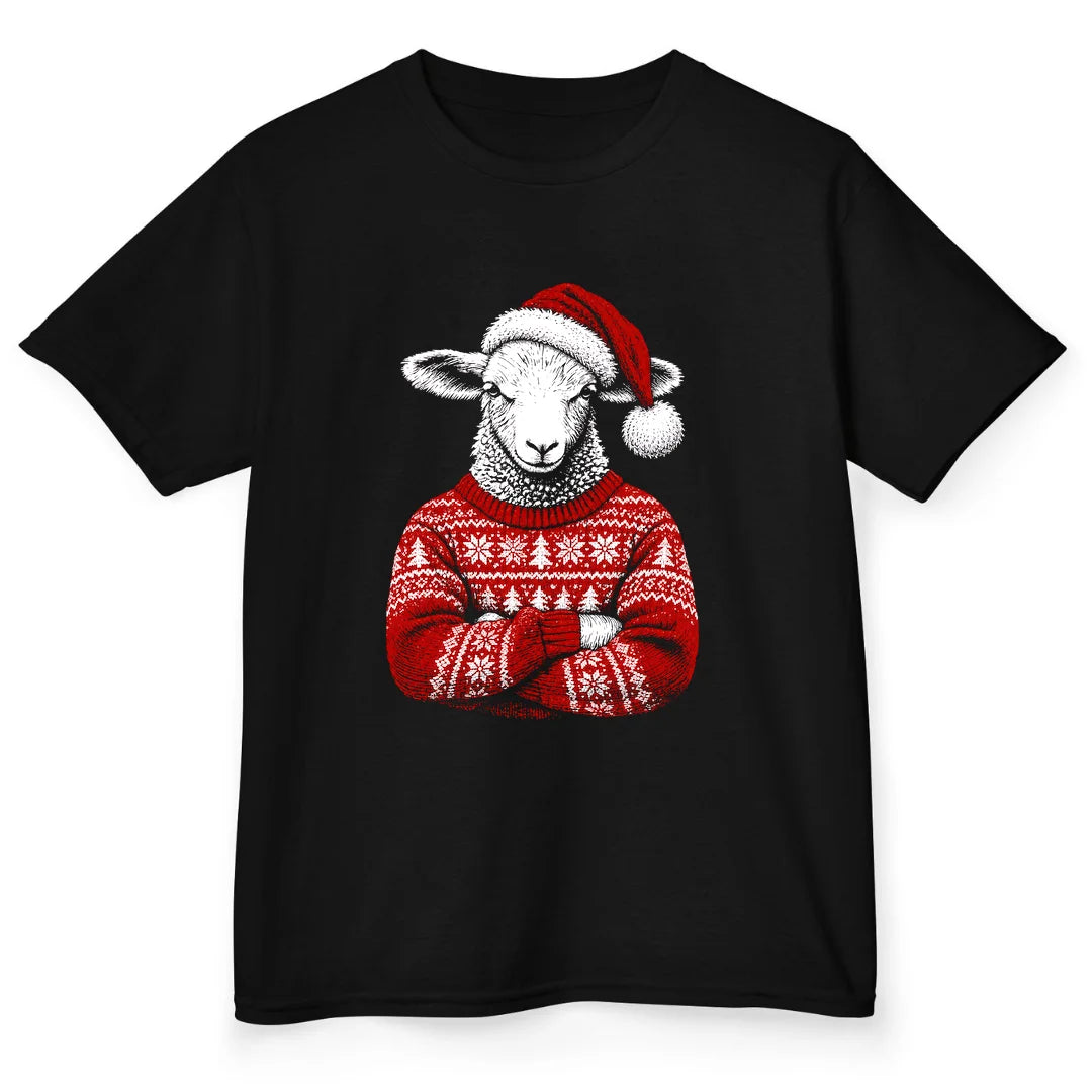 Christmas Sheep - Black