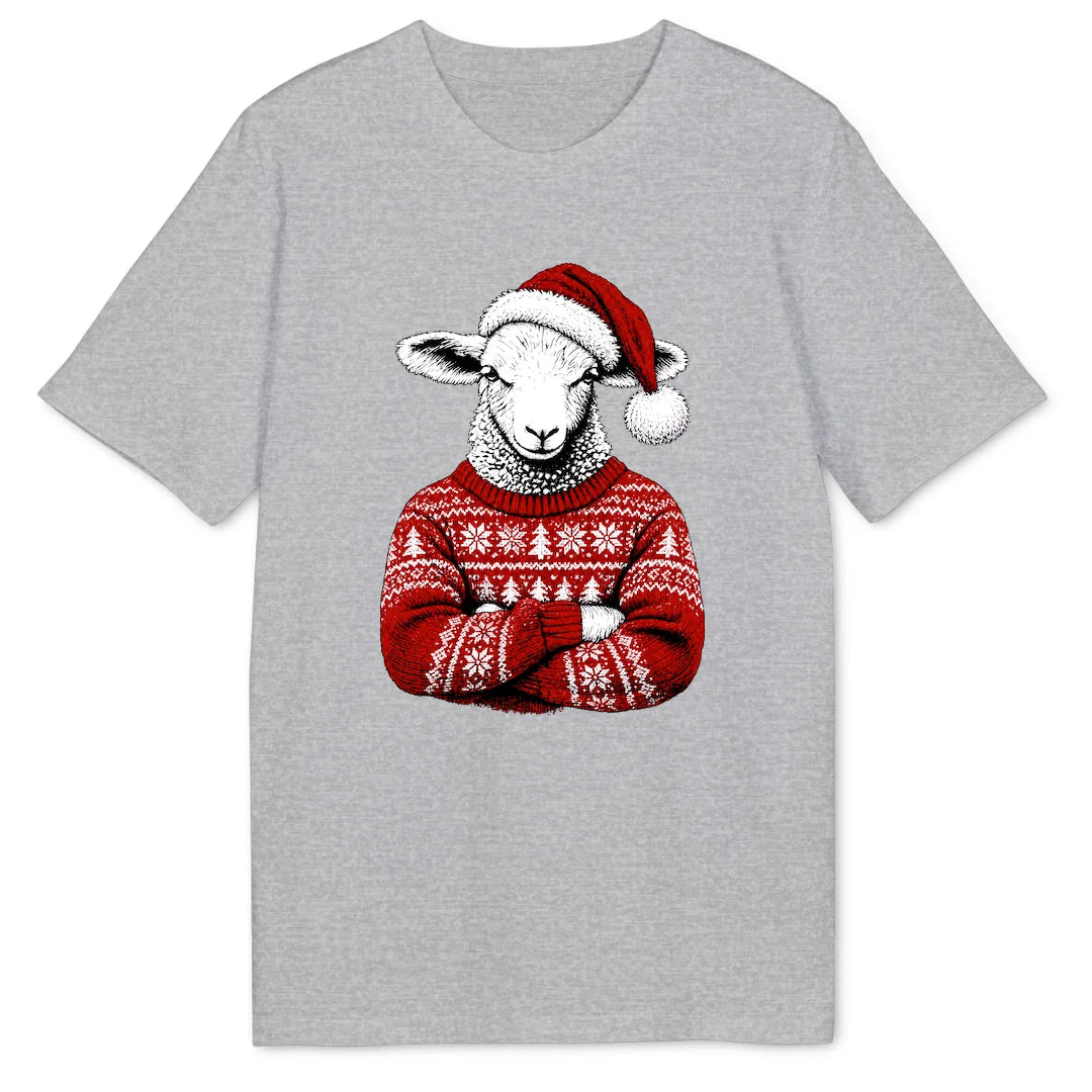 Christmas Sheep - Heather Grey
