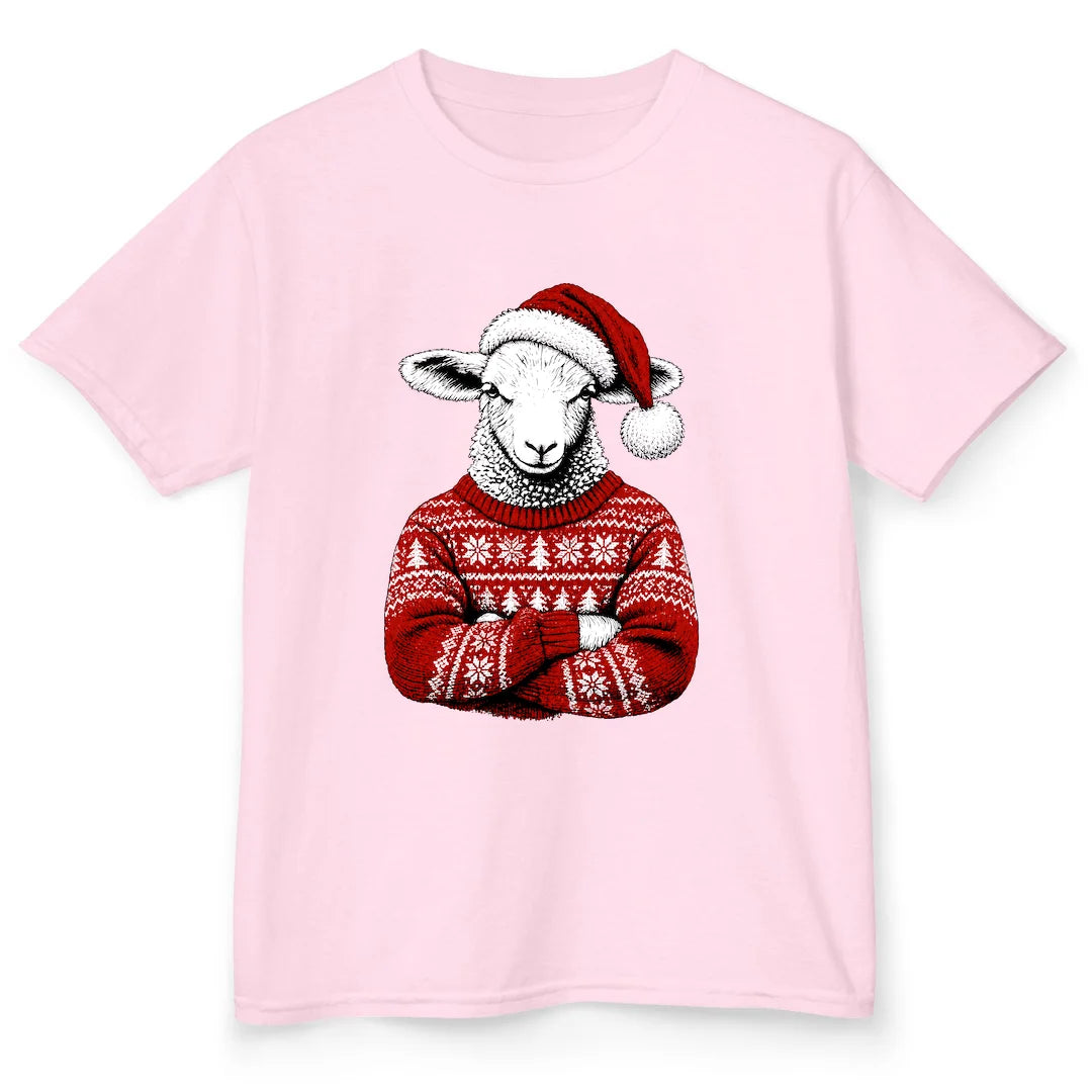 Christmas Sheep - Light Pink