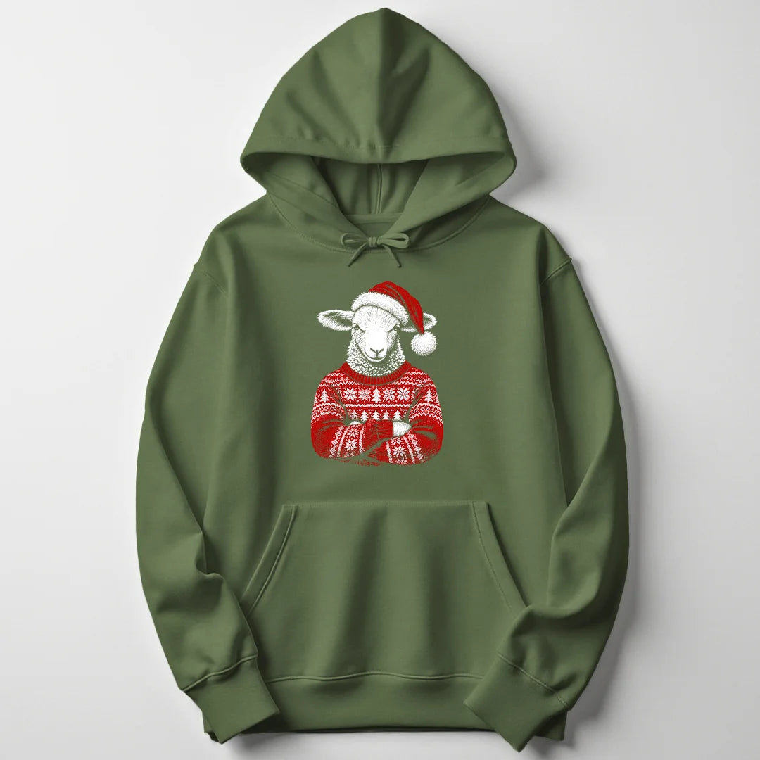 Christmas Sheep - Military Green