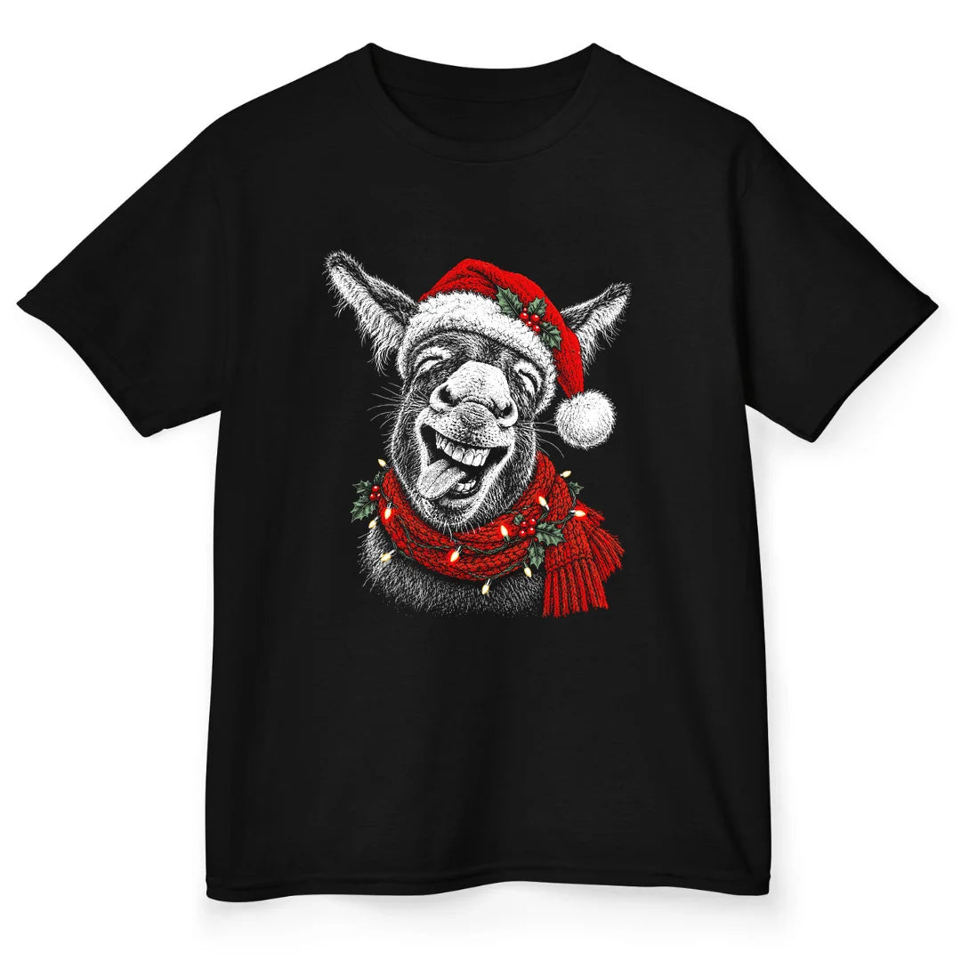 Christmas Donkey - Black