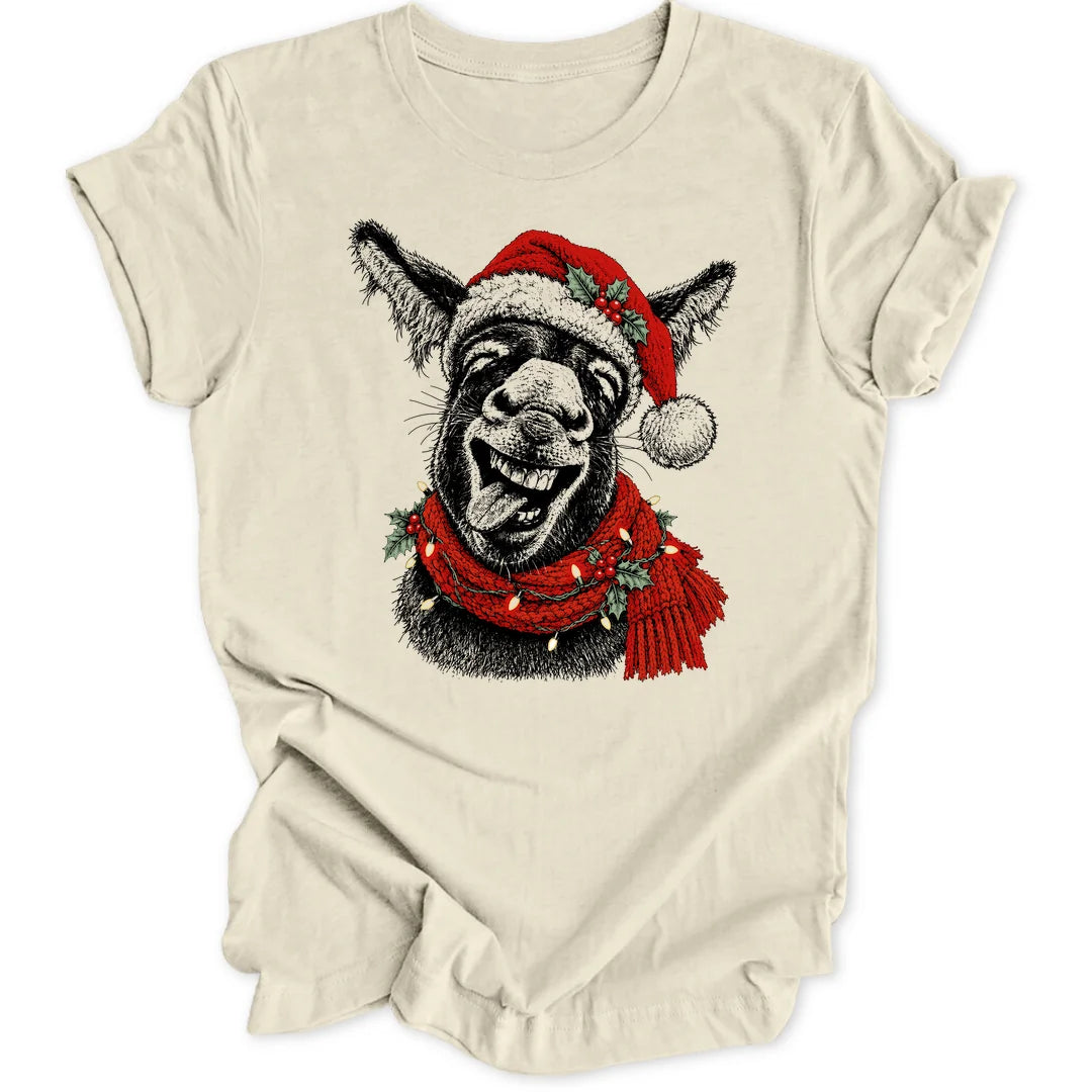 Christmas Donkey - Natural