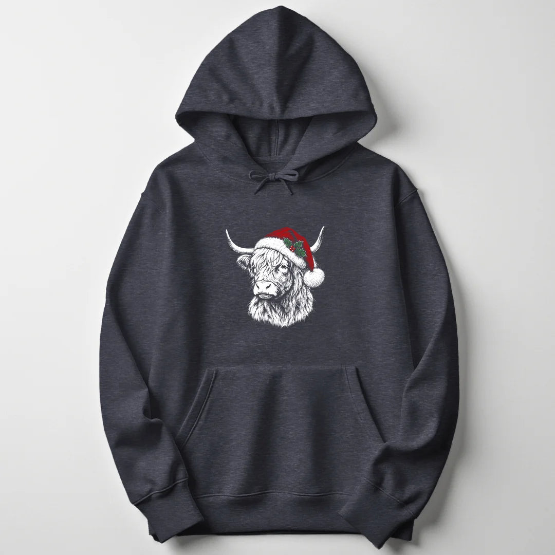 Highland Santa - Dark Heather