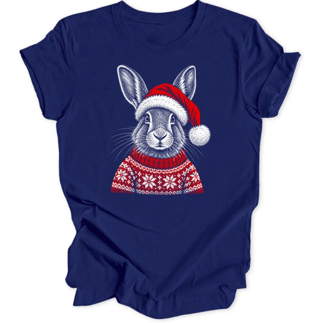 Christmas Bunny - Navy