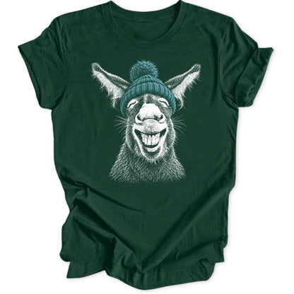 Grinning Donkey - Forest Green