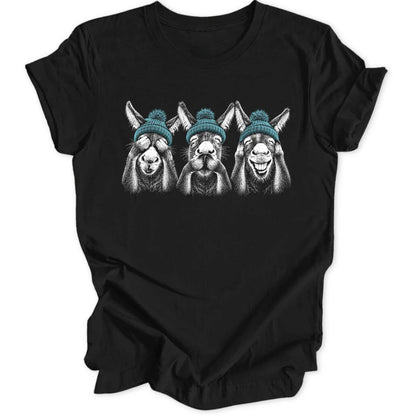Wise Donkeys - Black