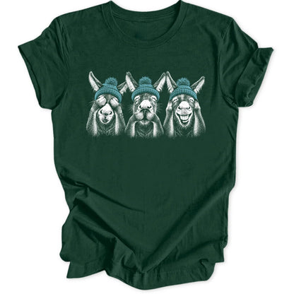 Wise Donkeys - Forest Green
