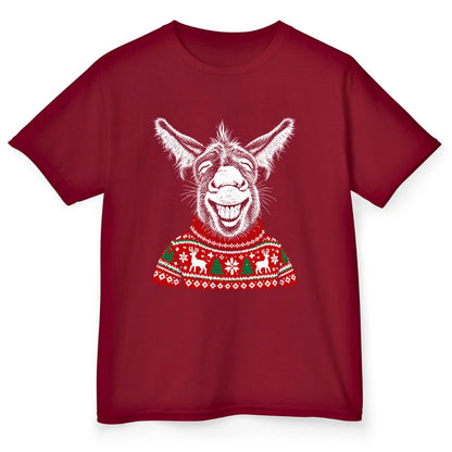 Sweater Donkey - Cardinal Red