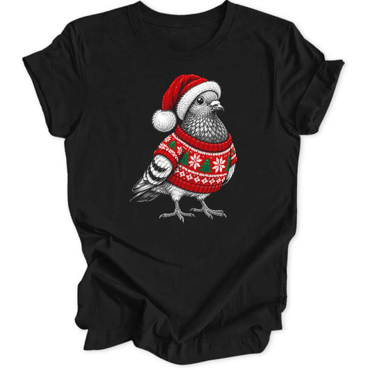 Festive Pigeon - Black