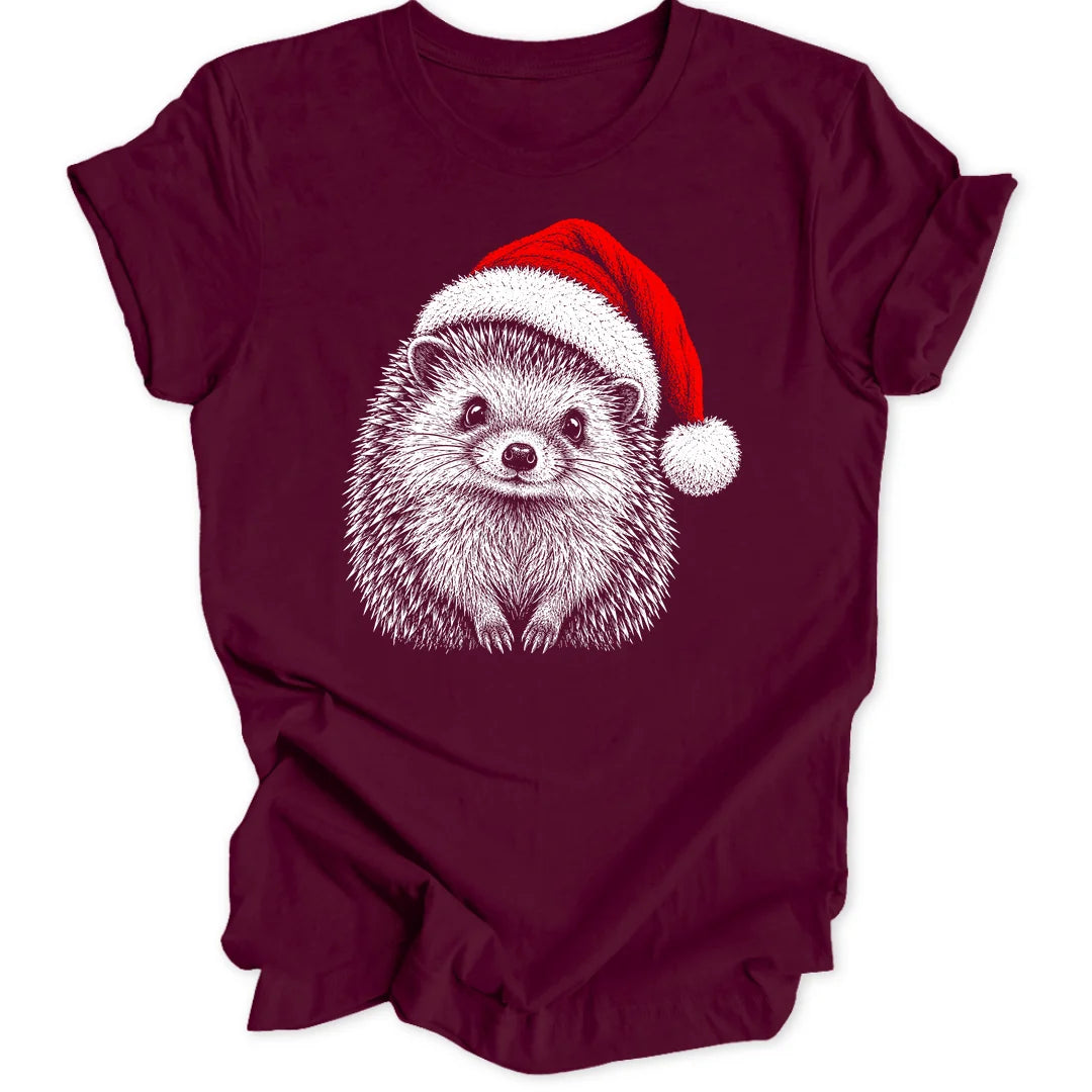 Santa Hedgehog - Maroon
