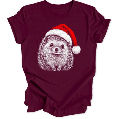 Santa Hedgehog - Maroon