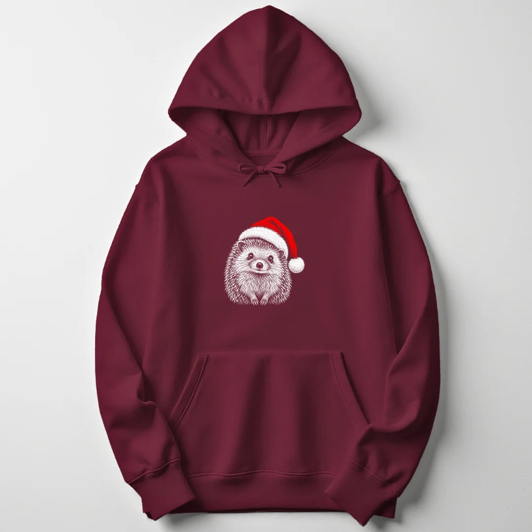 Santa Hedgehog - Maroon