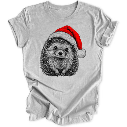 Santa Hedgehog - Sport Grey