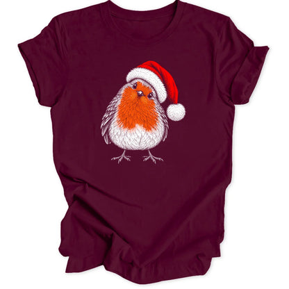 Santa Robin - Maroon