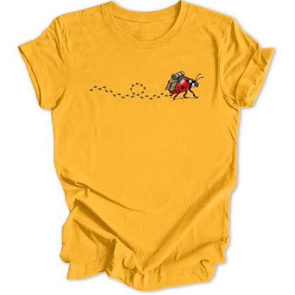 Hiking Ladybug - Gold