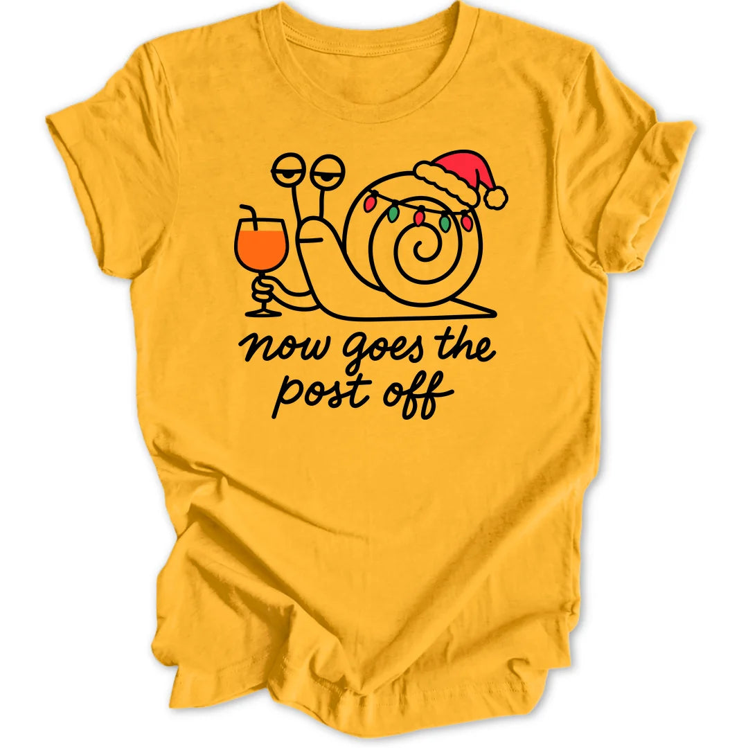 Post Off Christmas - Gold