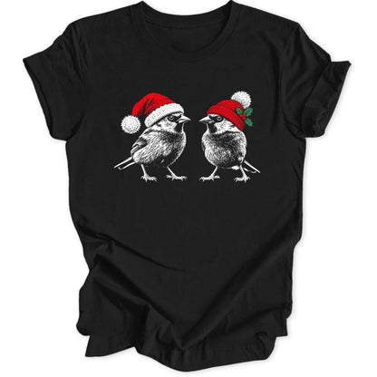 Festive Sparrows - Black