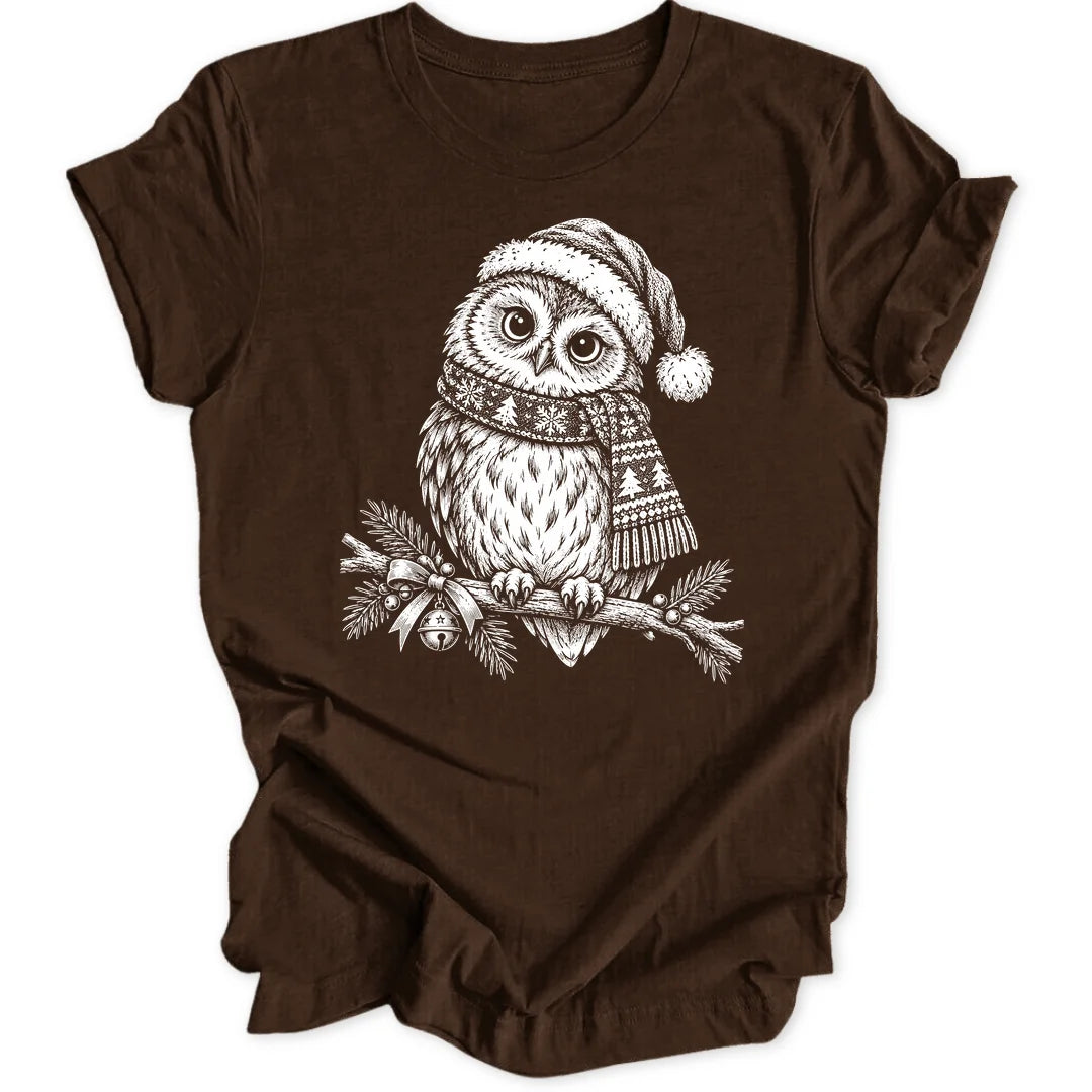Christmas Owl - Donkerbruin