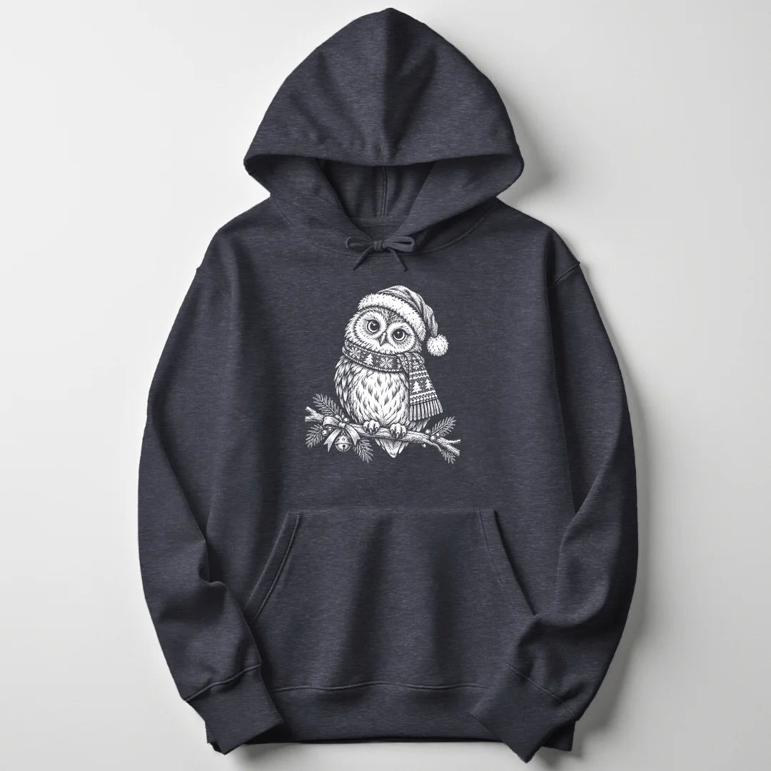 Christmas Owl - Dark Heather
