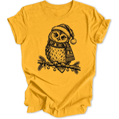 Christmas Owl - Goud