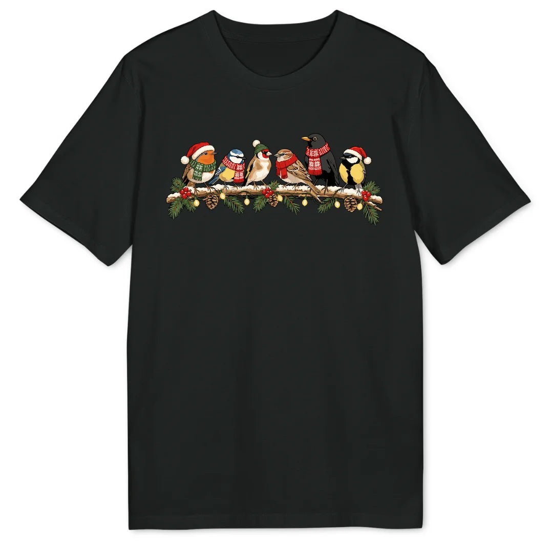Festive Bird Branch - Zwart